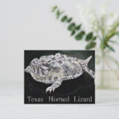 Texas Horned Lizard - Texas State Reptile Briefkaart (Staand voorkant)