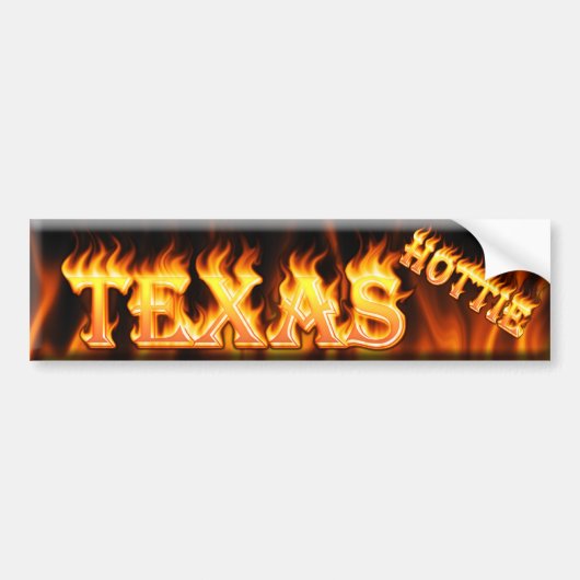 texas hottie bumpersticker (Voorkant)