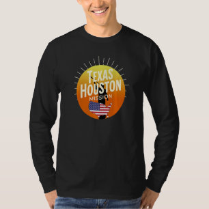 Texas Houston Mormon LDS Mission Missionary CTR Pr T-shirt