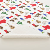 Texas Icons Sherpa Deken (3/4)