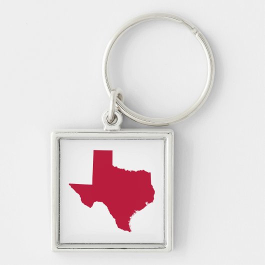 Texas in Red Sleutelhanger (Voorkant)