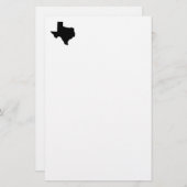 Texas in zwart-wit briefpapier (Voorkant / Achterkant)