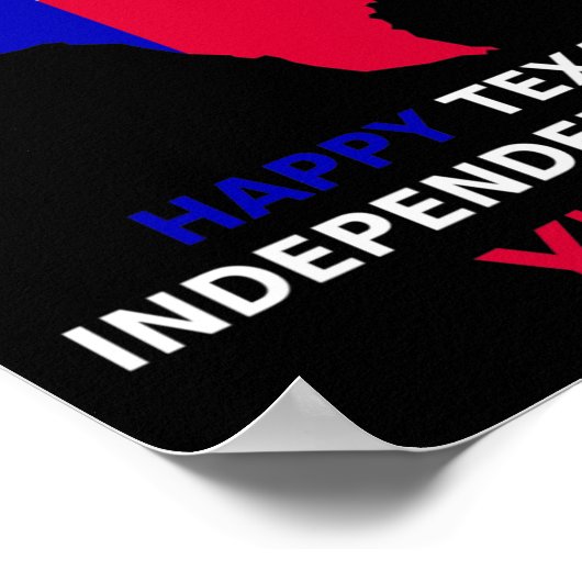 Texas Independence Day Poster (Hoek)