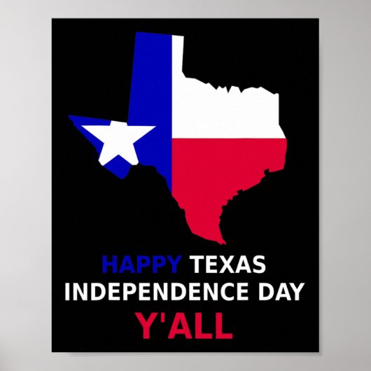 Texas Independence Day Poster (Voorkant)