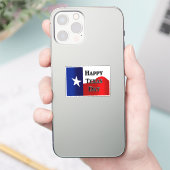 Texas Independence Day Sticker (Telefoon)