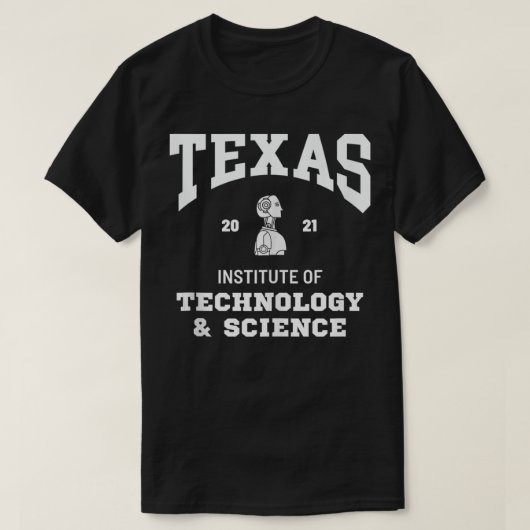 Texas Institute of Technology T-shirt (Design voorkant)