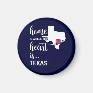 Texas is thuis waar het hart ligt magneet