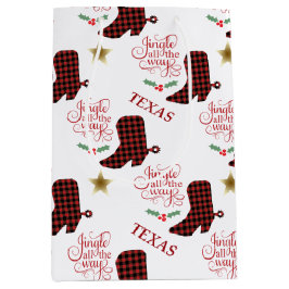 Texas Jingle helemaal tot Kerstmis Medium Cadeauzakje