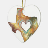 Texas Keramisch Ornament (Links)