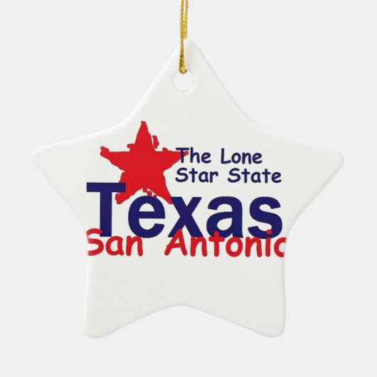 TEXAS KERAMISCH ORNAMENT (Voorkant)