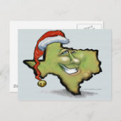 Texas Kerstmis Feestdagenkaart (Voorkant / Achterkant)