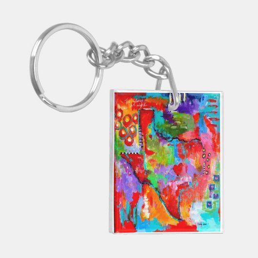 Texas Key-chain door Shelly Jones Sleutelhanger (Voorkant Links)