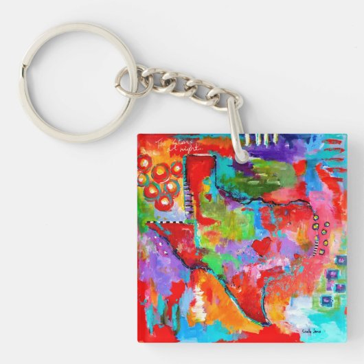 Texas Key-chain door Shelly Jones Sleutelhanger (Voorkant)