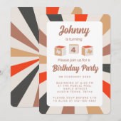 Texas Kids Verjaardagsfeest Kaart (Voorkant / Achterkant)