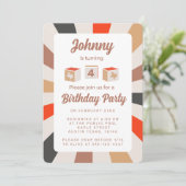 Texas Kids Verjaardagsfeest Kaart (Staand voorkant)