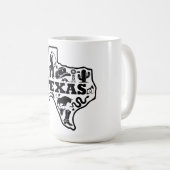 Texas Koffiemok (Voorkant rechts)