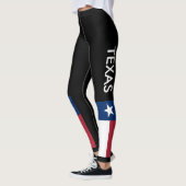 TEXAS L'Étoile Lone Leggings État Rouge Blanc Bleu (Gauche)
