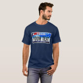 Texas licence bord t-shirt (Voorkant volledig)