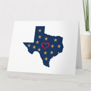 Texas Liefde en Shining Stars in de Lone Star Stat Kaart
