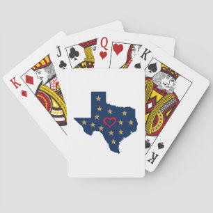 Texas Liefde en Shining Stars in de Lone Star Stat Pokerkaarten