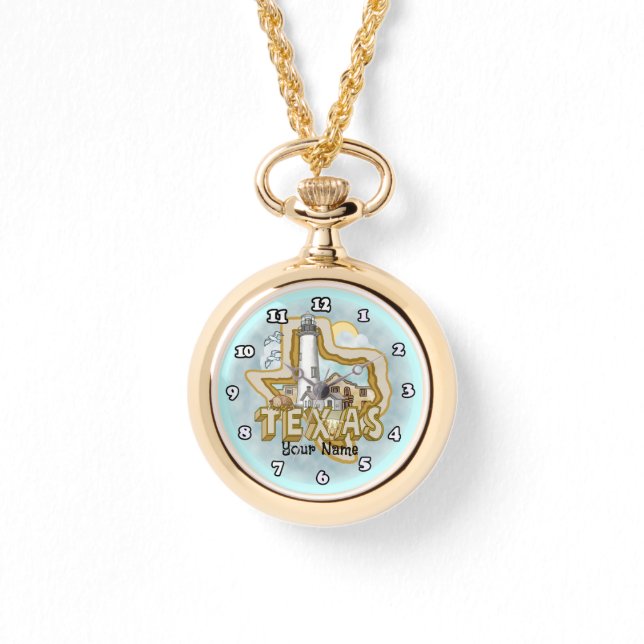 Texas Lighthouse Horloge (Voorkant)