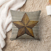 Texas Lone Star Baby Boy Rustiek Boerderij Boho Nu Kussen (Deken)