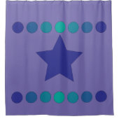 Texas Lone Star Douchegordijn (Voorkant)