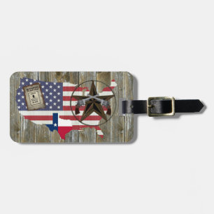 Texas Lone Star Dueling Pistols Meest gezochte Sig Bagagelabel