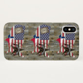 Texas Lone Star Dueling Pistols Meest gezochte Sig Case-Mate iPhone Case (Achterkant (horizontaal))