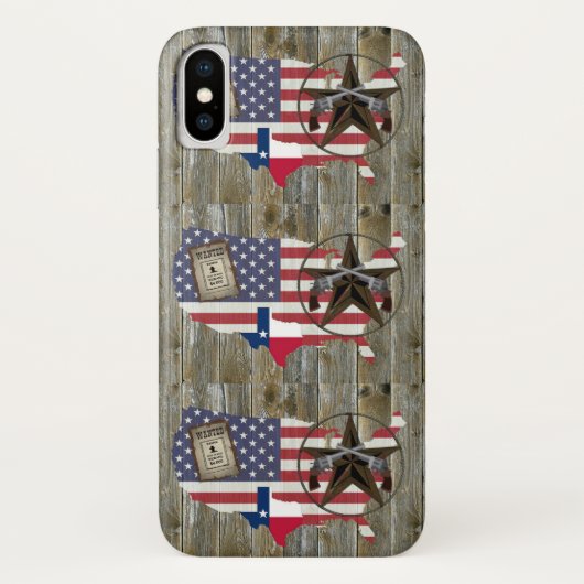 Texas Lone Star Dueling Pistols Meest gezochte Sig Case-Mate iPhone Case (Achterkant)
