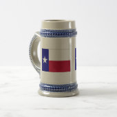 Texas Lone Star Flag Bierpul (Voorkant links)