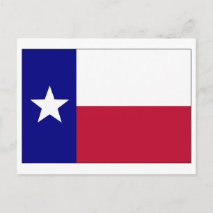 Texas Lone Star Flag Briefkaart
