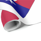 Texas Lone Star Flag Cadeaupapier (Rol Hoek)