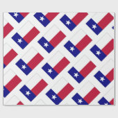 Texas Lone Star Flag Cadeaupapier (Vlak)
