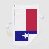 Texas Lone Star Flag Golfhanddoek (Insitu)
