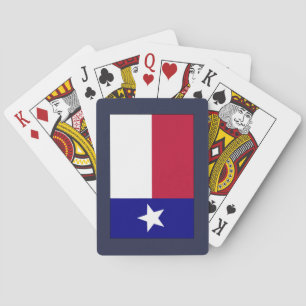 Texas Lone Star Flag Pokerkaarten