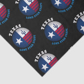 TEXAS LONE STAR FLAG TISSUEPAPIER (Detail)