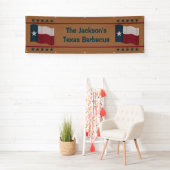 Texas Lone Star Flag Waving Event Spandoek (Insitu)