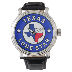 Texas Lone Star Horloge