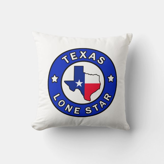 Texas Lone Star-kussen Kussen (Voorkant)