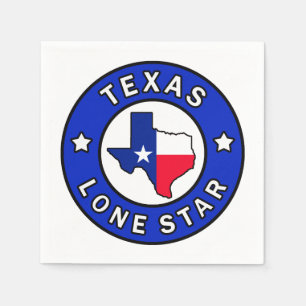 Texas Lone Star Servetten