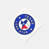Texas Lone Star Servetten (Hoek)