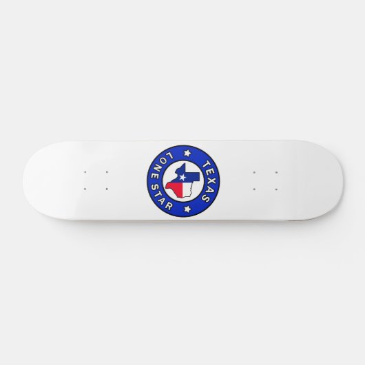 Texas Lone Star Skateboard (Horizontaal)