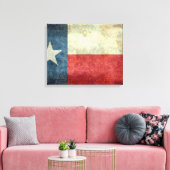Texas - Lone Star State Canvas Afdruk (Insitu (Woonkamer))