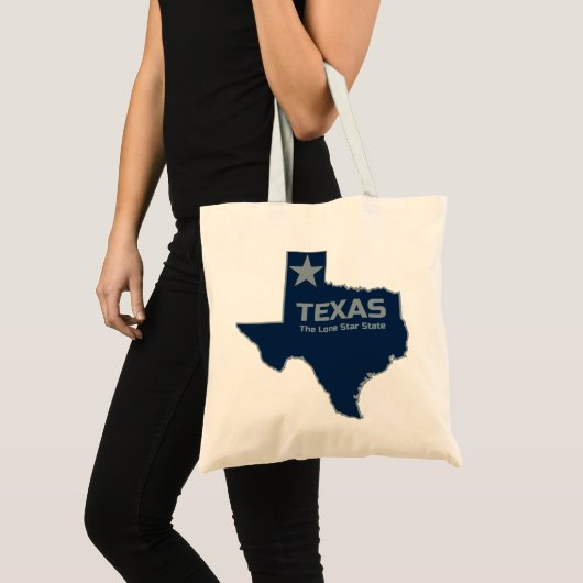 Texas Lone Star State Design Tote Bag (Voorkant (product))