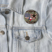 Texas Lone Star State Flag Map Button (In situ)