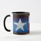 Texas Lone Star State Flag Russe Mug (Gauche)