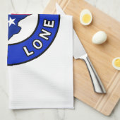 Texas Lone Star Theedoek (Quarter Fold)