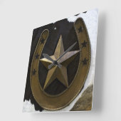 Texas Lone Star Wall klok (Hoek)