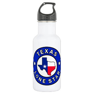 Texas Lone Star Waterfles